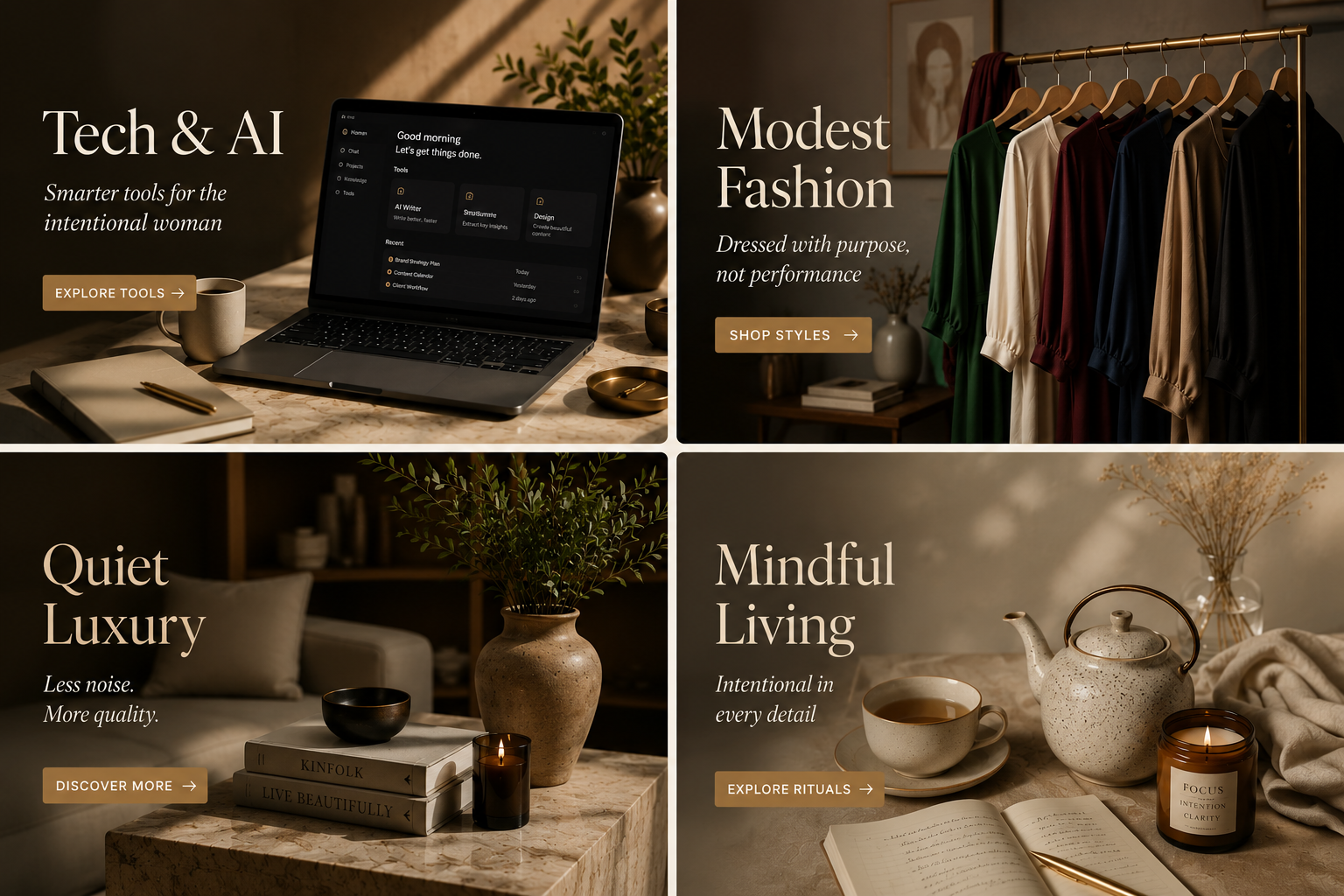 Mindful Living Curation