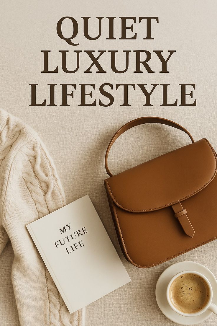 Warm beige interior styling reflecting quiet luxury aesthetic